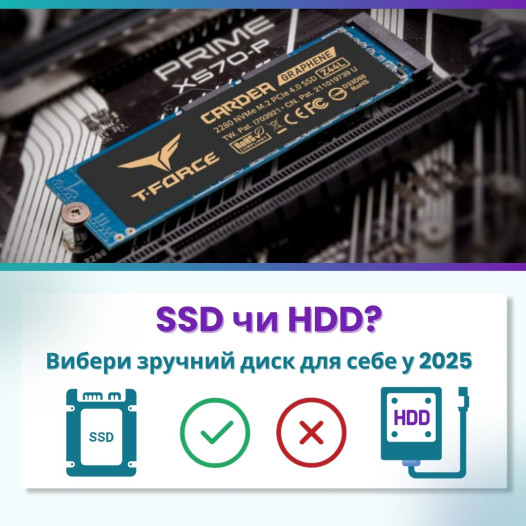 SSD чи HDD?