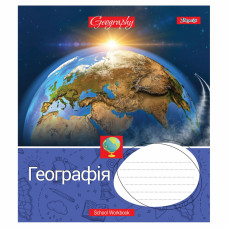 Зошит 1 вересня А5 Географія (Workbook) 48 аркушів клітка (764877)