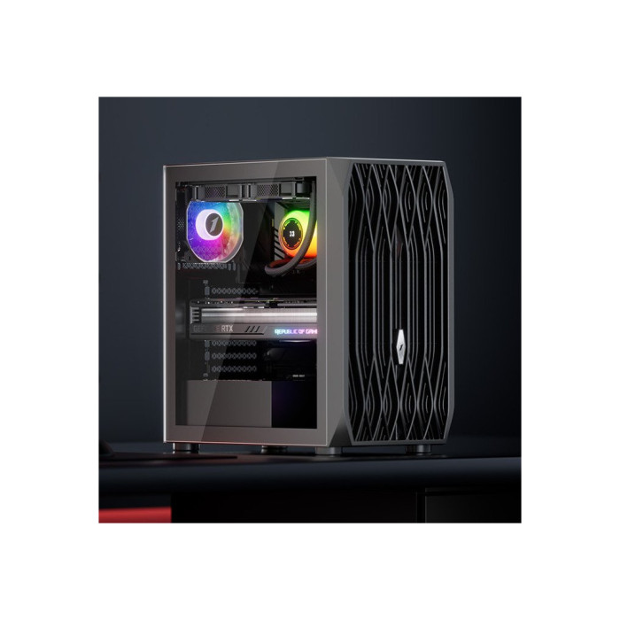 Корпус для ПК 1stPlayer AY7-BK-4F1