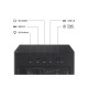 Корпус для ПК 1stPlayer AY7-BK-4F1