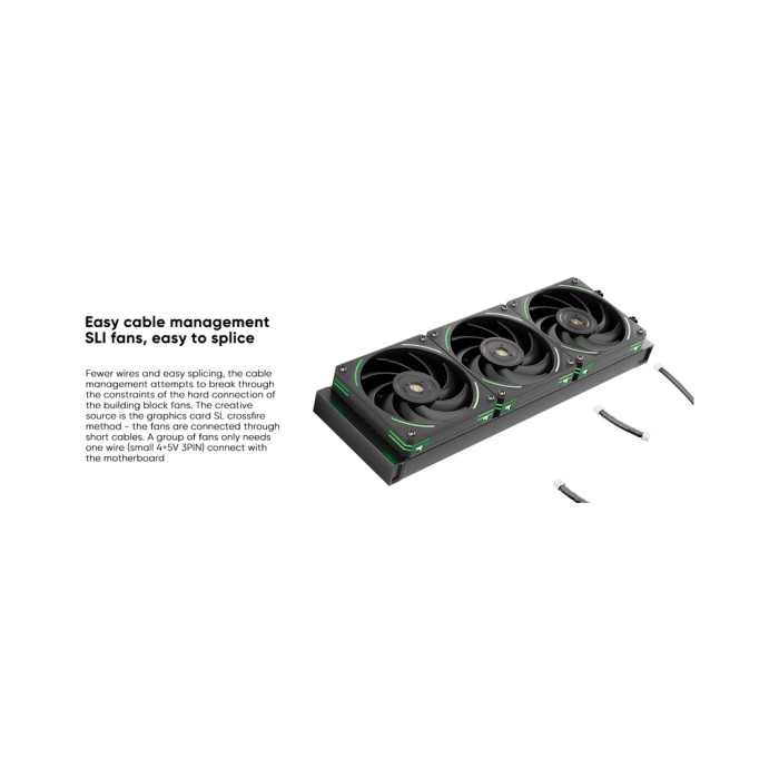 Система рідинного охолодження 1stPlayer CC-360-BK