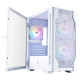 Корпус для ПК 1stPlayer D4-M-WH-2F1P-W-1F1-W
