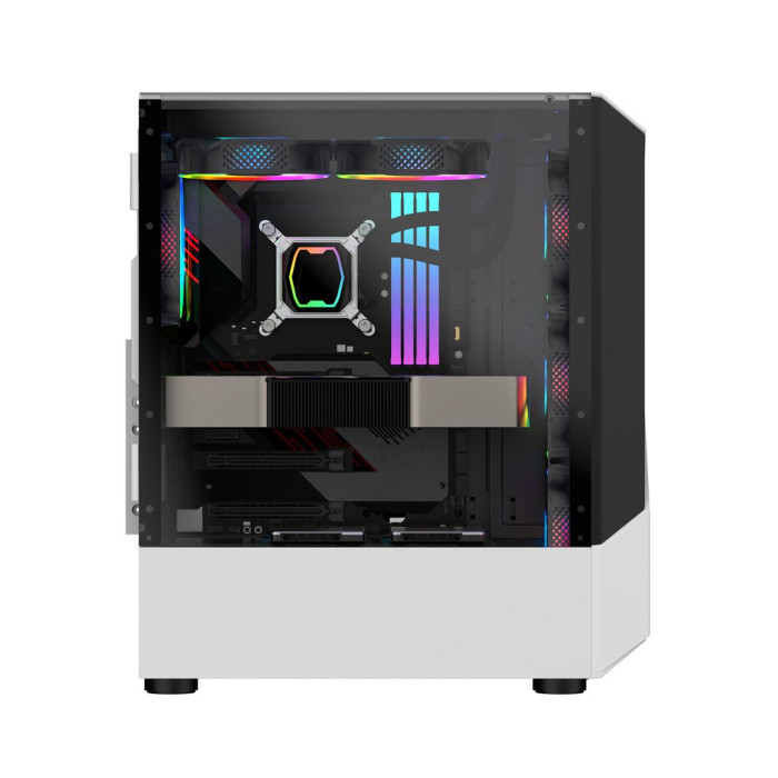 Корпус для ПК 1stPlayer F3-A-WH-4F1