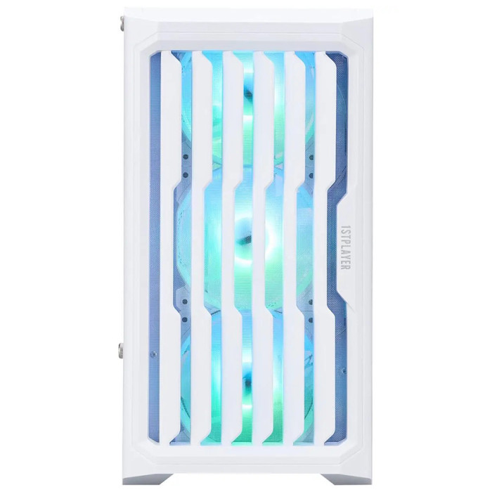 Корпус для ПК 1stPlayer H2-WH-4F7-W