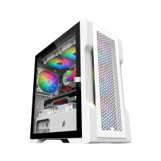 Корпус для ПК 1stPlayer T3-WH-4F1-W