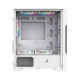 Корпус для ПК 1stPlayer T3-WH-4F1-W