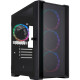 Корпус для ПК 1stPlayer T4-G-BK-4FS7