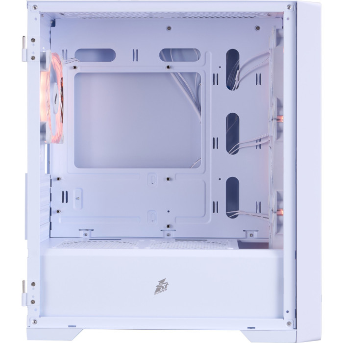 Корпус для ПК 1stPlayer T4-WH-4FS7-W