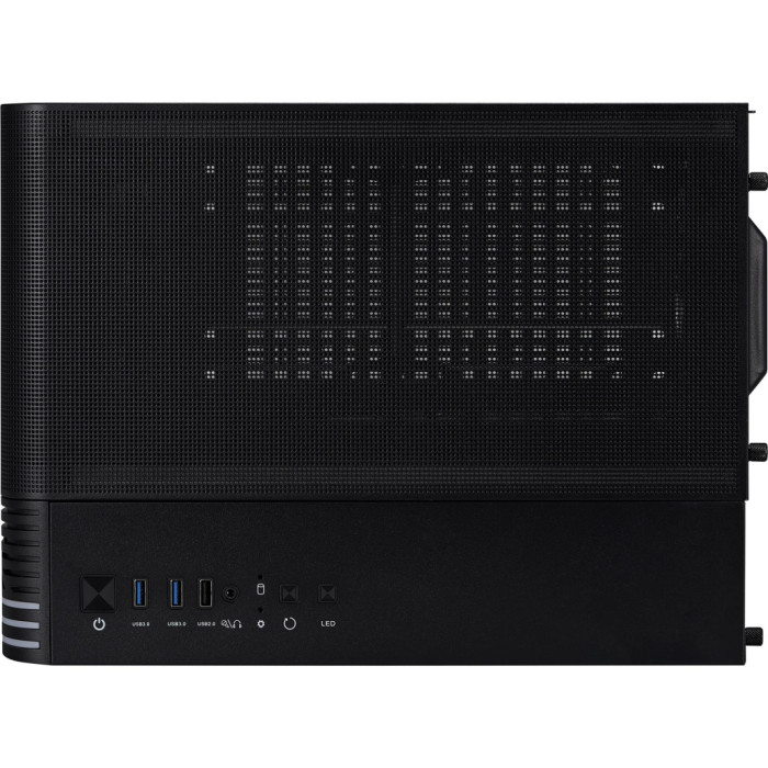 Корпус для ПК 1stPlayer VT5-BK-3F7 Black (VT5-BK-3F7)