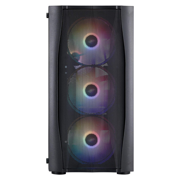Корпус для ПК 1stPlayer X3-M-BK-4F1