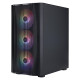 Корпус для ПК 1stPlayer X3-M-BK-4F1
