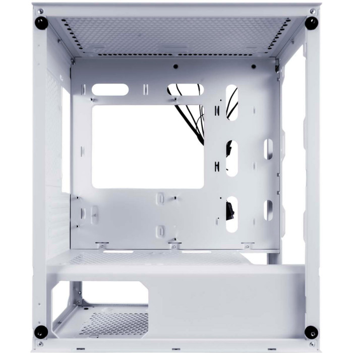 Корпус для ПК 1stPlayer X4-M-WH-2F1P-W-1F1-W