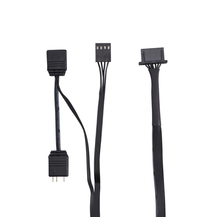 Кулер до корпусу 1stPlayer XF7 Black (XF7-BK-1IN1)