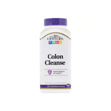 Вітамінно-мінеральний комплекс 21st Century Очищення Кишечника, Colon cleanse, 120 вегетаріанських капсу (CEN-22846)