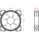 Кулер до корпусу 2E GAMING AIR COOL (ACF120B-RGB) (2E-ACF120B-RGB)