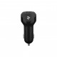 Зарядний пристрій 2E Dual USB Car Charger (30W) Type-C PD, USB 2.4A, black (2E-ACR18WQC)