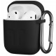 Чохол 2E для Apple AirPods Pure Color Silicone Imprint 1.5 мм Black (2E-AIR-PODS-IBSI-1.5-BK)