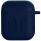 Чохол 2E для Apple AirPods Pure Color Silicone Imprint 1.5 мм Navy (2E-AIR-PODS-IBSI-1.5-NV)