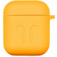 Чохол 2E для Apple AirPods Pure Color Silicone Imprint 1.5 мм Yellow (2E-AIR-PODS-IBSI-1.5-YW)