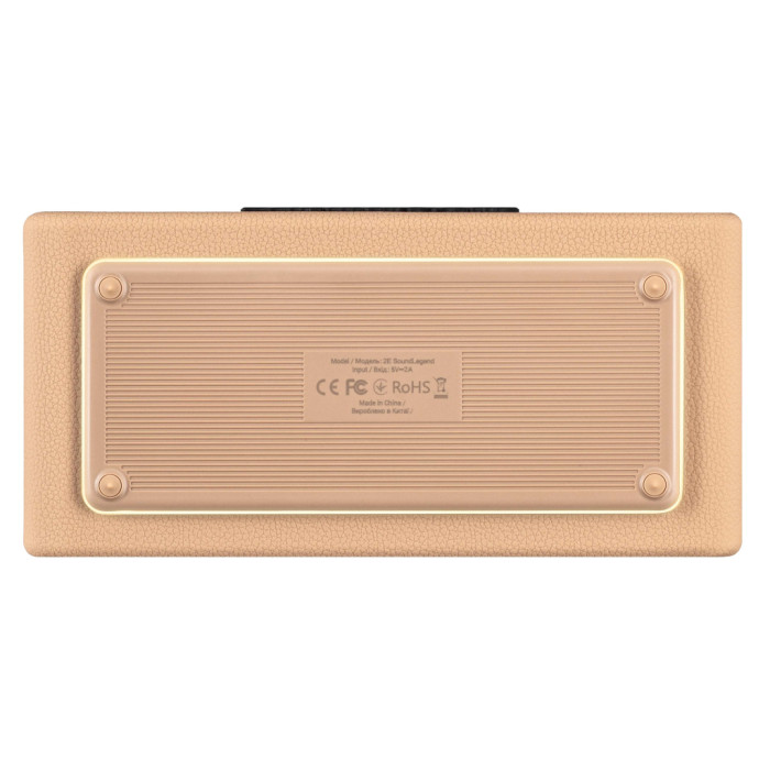 Акустична система 2E SoundLegend PowerBank IPX6 RGB Brown (2E-BSSLWBN)