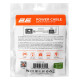 Кабель живлення USB to DC 5.5x2.5mm 12V 1.0m 1.0A 2E (2E-CCAD12-BK)