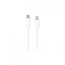Дата кабель USB-C to Lightning 1.0m Glow white 2E (2E-CCCL-WH)