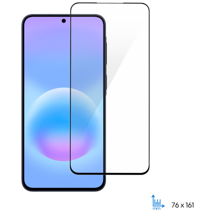 Скло захисне 2E 2.5D FCFG Samsung Galaxy A57 5G (A576) Black (2E-G-A57-SMFCFG-BB)