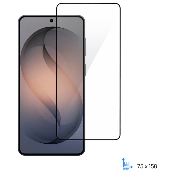 Скло захисне 2E 2.5D FCFG Samsung Galaxy S26+ 5G (S947) Black (2E-G-S26P-SMFCFG-BB)