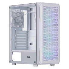 Корпус для ПК 2E Gaming Hexagon G338W, без БЖ, 2xUSB 3.0, 1xUSB Type-C, 1x120mm, 3x120mm ARGB, TG Side Panel, AT (2E-G338W)