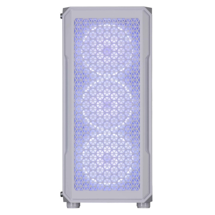 Корпус для ПК 2E Gaming Hexagon G338W, без БЖ, 2xUSB 3.0, 1xUSB Type-C, 1x120mm, 3x120mm ARGB, TG Side Panel, AT (2E-G338W)