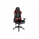 Крісло ігрове 2E GAMING Chair BUSHIDO Black/Red (2E-GC-BUS-BKRD)