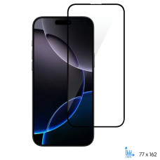Скло захисне 2E Apple iPhone 16 Pro Max 2.5D FCFG black (2E-IP-16PM-6.9-SMFCFG-BB)