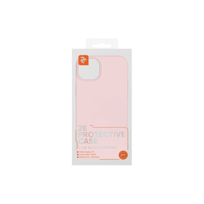 Чохол до мобільного телефона 2E Apple iPhone 14 Pro Max, Liquid Silicone, Rose Pink (2E-IPH-14PRM-OCLS-RP)