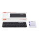Клавіатура 2E KS250 Wireless USB/Bluetooth UA Black (2E-KS250WBK_UA)
