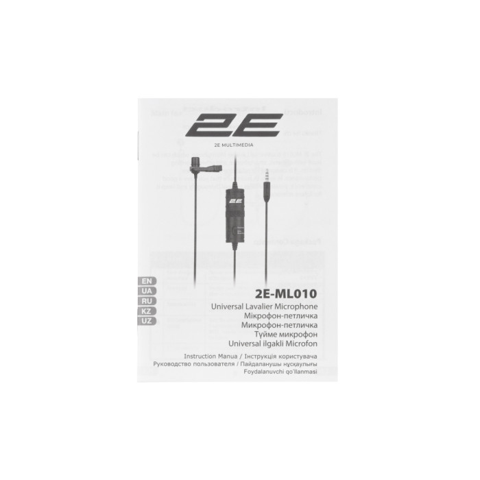 Мікрофон 2E Maono ML010 3.5mm (2E-ML010)