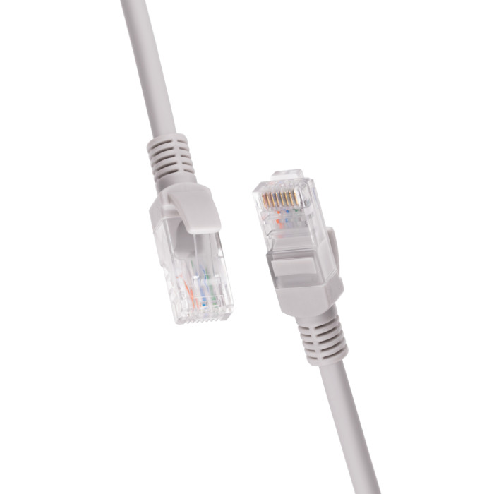 Патч-корд 3м UTP Cat 6A CU 26AWG 7/0.16 LSZH grey 2E (2E-PC6CU-UTP3LSZH-GRY)