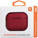 Чохол 2E для Apple AirPods Pro Pure Color Silicone 2.5 мм Cherry red (2E-PODSPR-IBPCS-2.5-CHR)