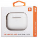 Чохол 2E для Apple AirPods Pro Pure Color Silicone 2.5 мм White (2E-PODSPR-IBPCS-2.5-WT)