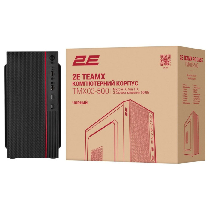 Корпус для ПК 2E 2E-TMX03-500
