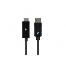 Кабель мультимедійний DisplayPort to HDMI 1.8m 2E (2E-W1705)