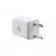 Зарядний пристрій 2E USB Wall Charger USB:DC5V/1A, white (2E-WC1USB1A-W)