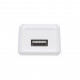 Зарядний пристрій 2E USB Wall Charger USB:DC5V/1A, white (2E-WC1USB1A-W)