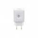 Зарядний пристрій 2E Wall Charger Dual USB-A 2.4A + cable USB-C White (2E-WC1USB2.1A-CC)