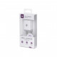 Зарядний пристрій 2E USB Wall Charger USB:DC5V/2.1A, white (2E-WC1USB2.1A-W)