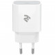 Зарядний пристрій 2E USB-C Wall Charger PD3.0 DC5V/3A, 20W, white (2E-WC1USBC20W-W)