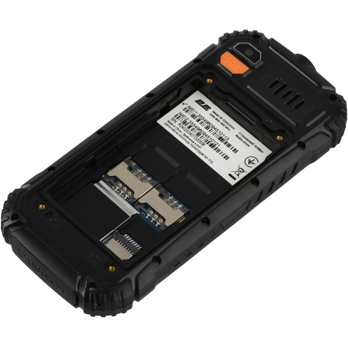 Мобільний телефон 2E R240 2025 Black (694743657623)