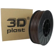Пластик для 3D-принтера 3Dplast PETG 1.75мм, 0.85кг, brown (3DPTG17508BRN)