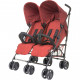 Коляска 4Baby для двійні Twins Red (4TW03)