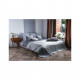 Покривало Руно двостороннє декоративне Velour Grey 150х220 см (360.55_Grey)