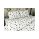Простирадло Руно бязь Fly White 175х215 см (73.114Б_Fly white)